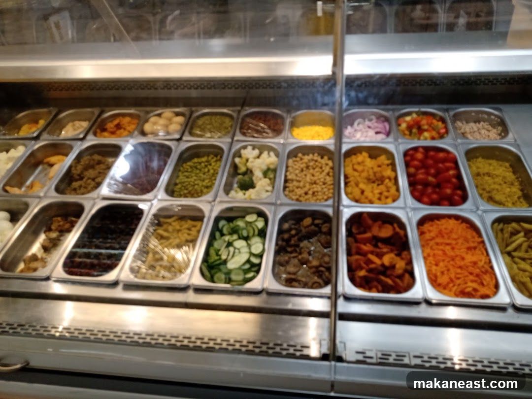 Salad Bar Display