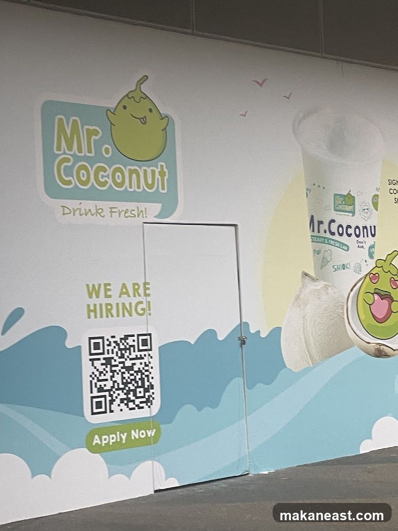 Mr. Coconut Advertisement