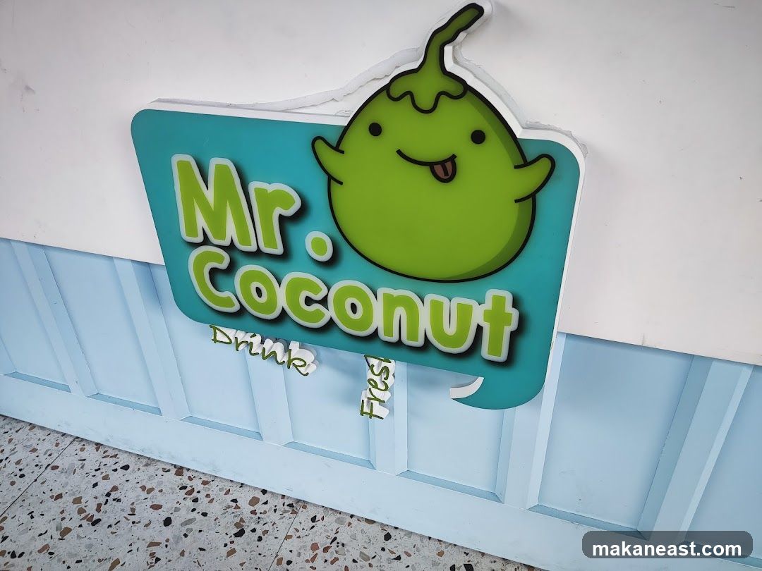Mr. Coconut Sign