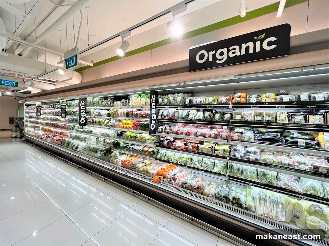 Organic Produce Section
