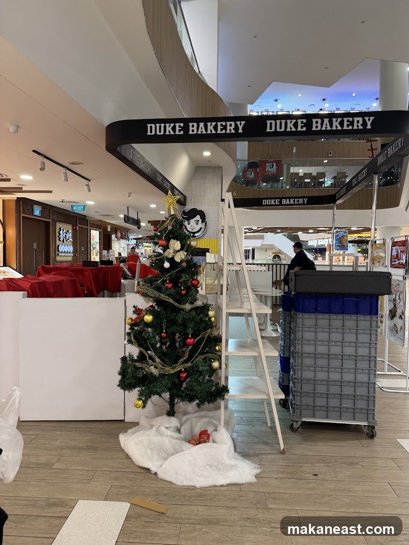 Duke Bakery Christmas Display