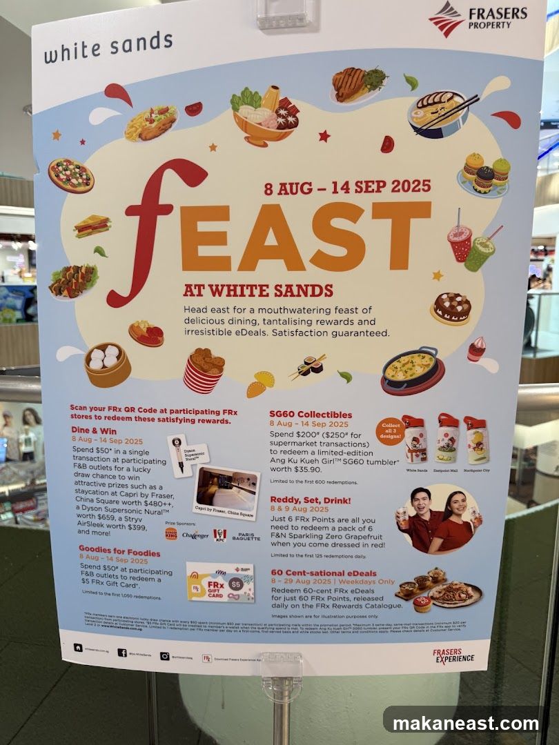 White Sands Feast Promotion