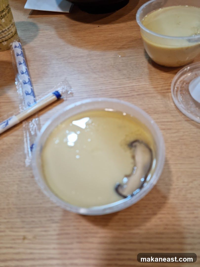 Custard with Mushroom