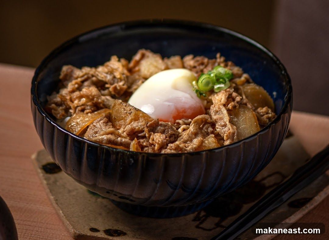 Beef and Egg Rice Bowl
