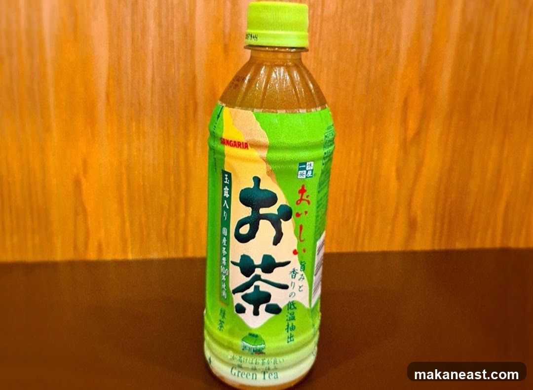 Green Tea Bottle