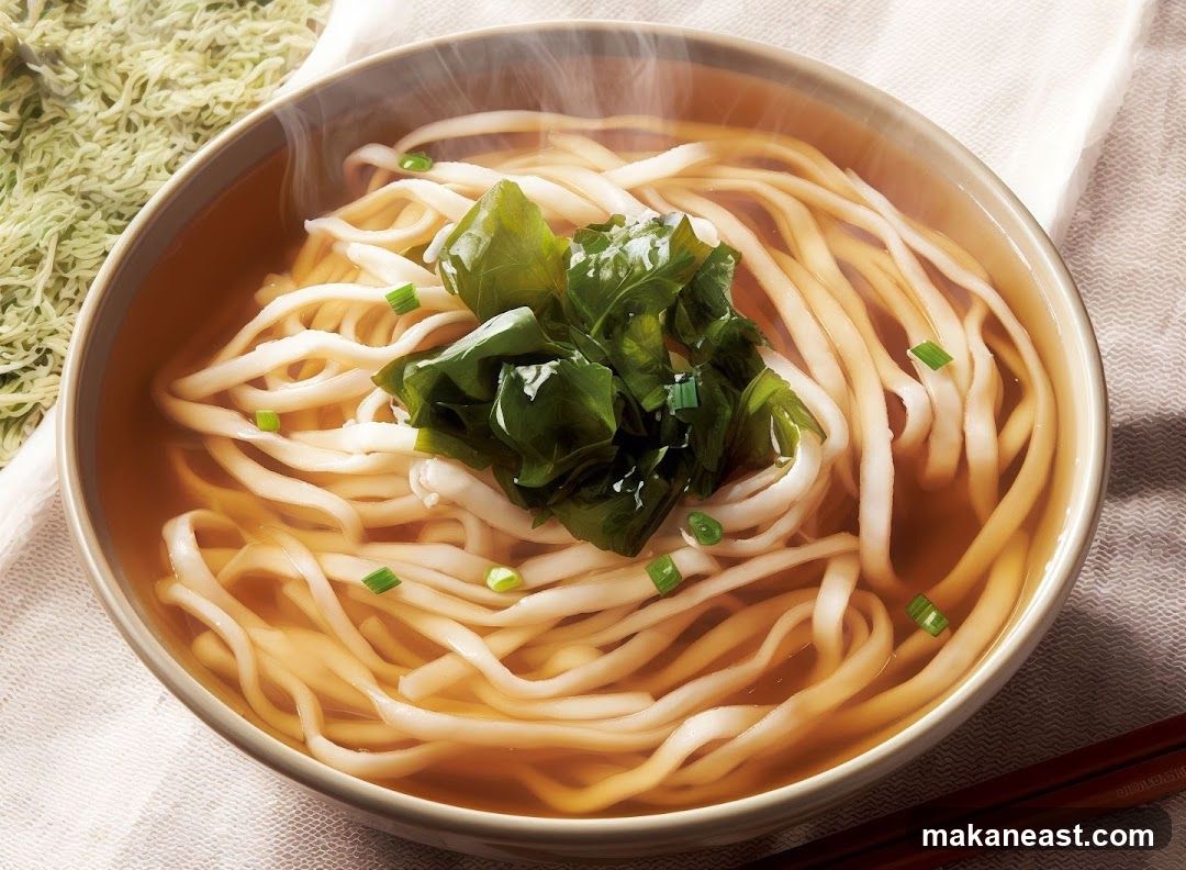 Bowl of Udon Noodles