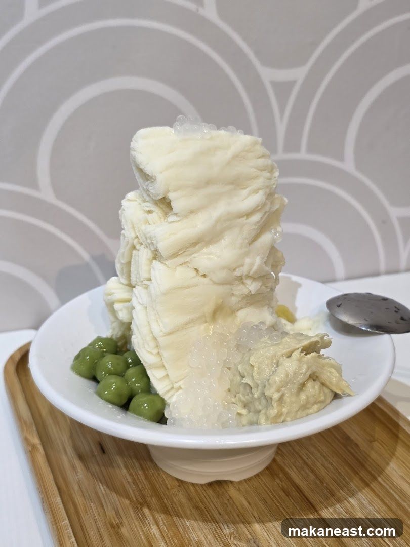 Shaved Ice Dessert
