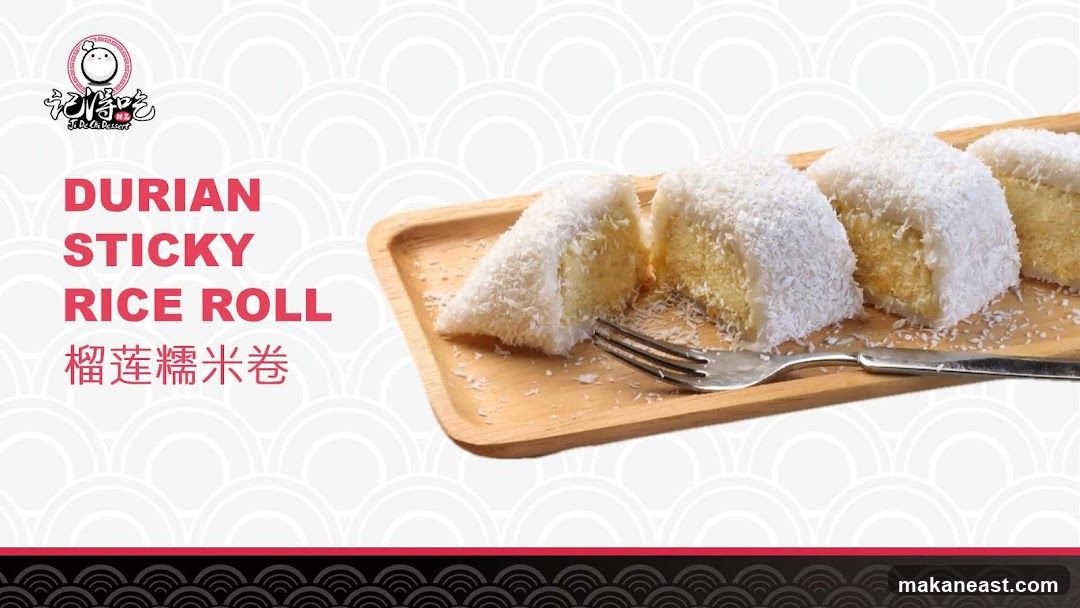 Durian Sticky Rice Roll