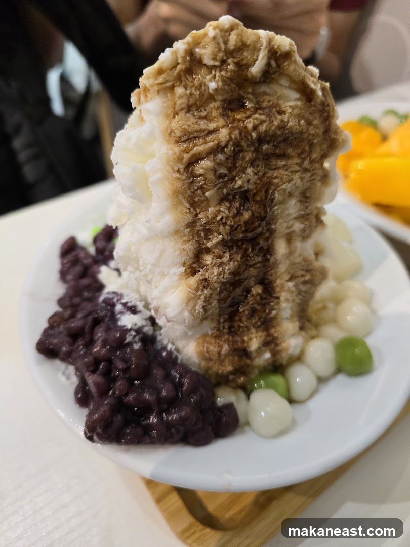 Shaved Ice Dessert