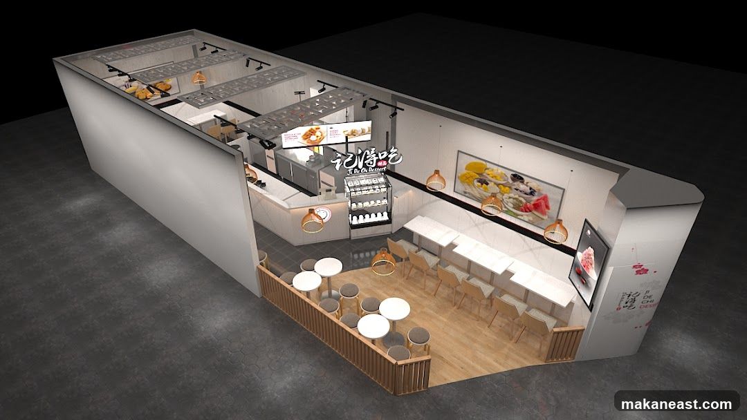 Dessert Shop Interior