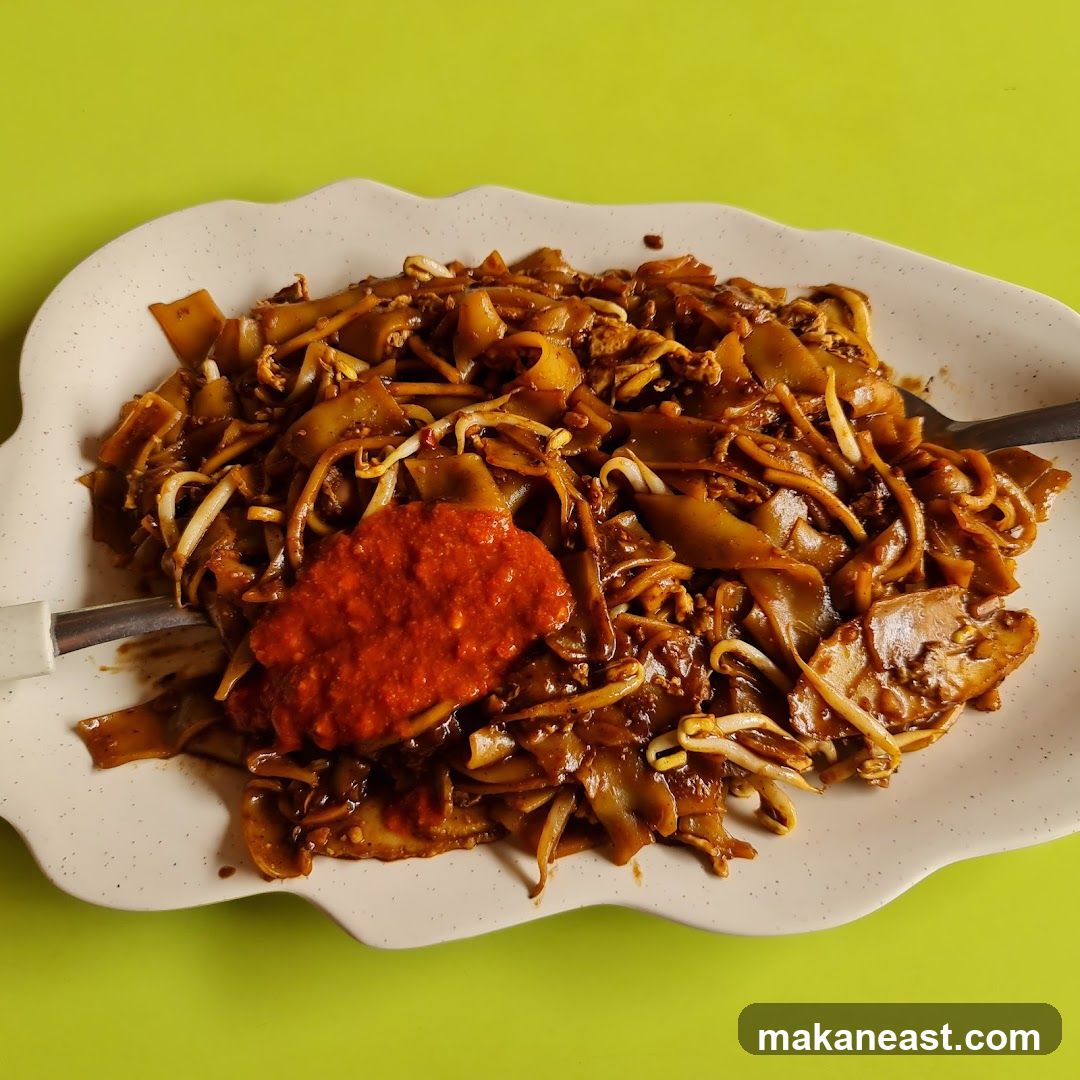 Char Kway Teow with Chili Paste