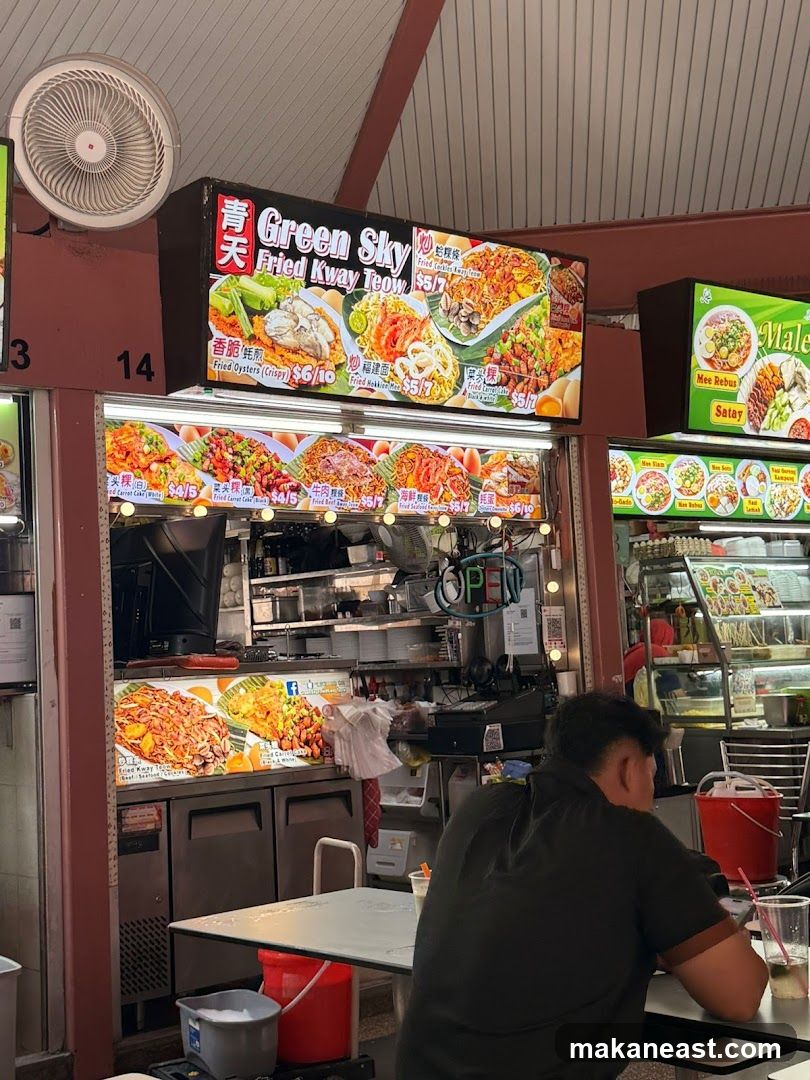 Green Sky Fried Kway Teow Menu