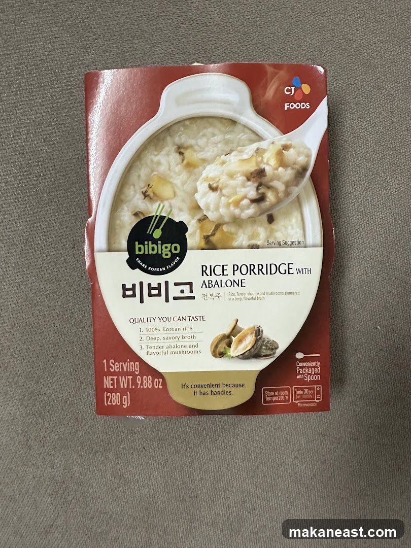 Bibigo Rice Porridge with Abalone