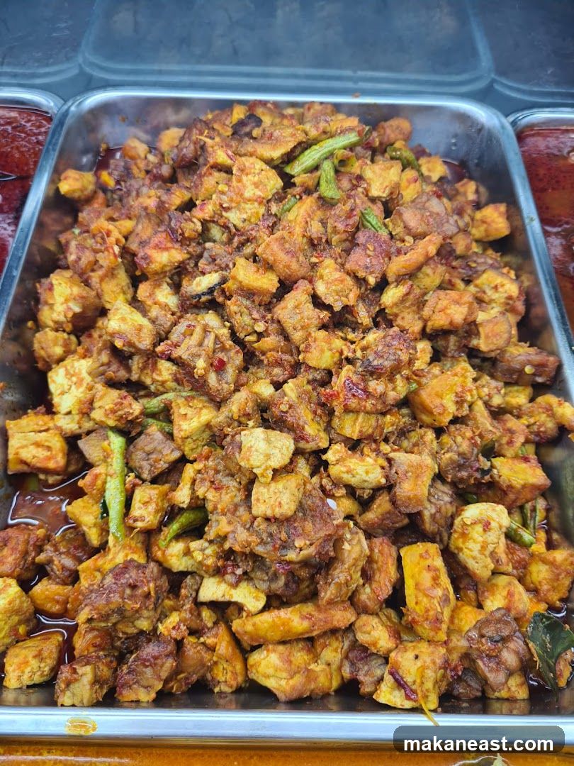 Spicy Tofu and Meat Dish