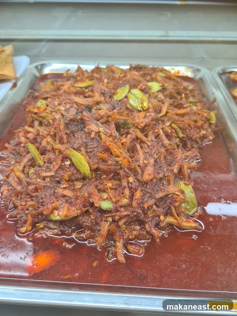 Spicy Anchovy and Stink Bean Dish