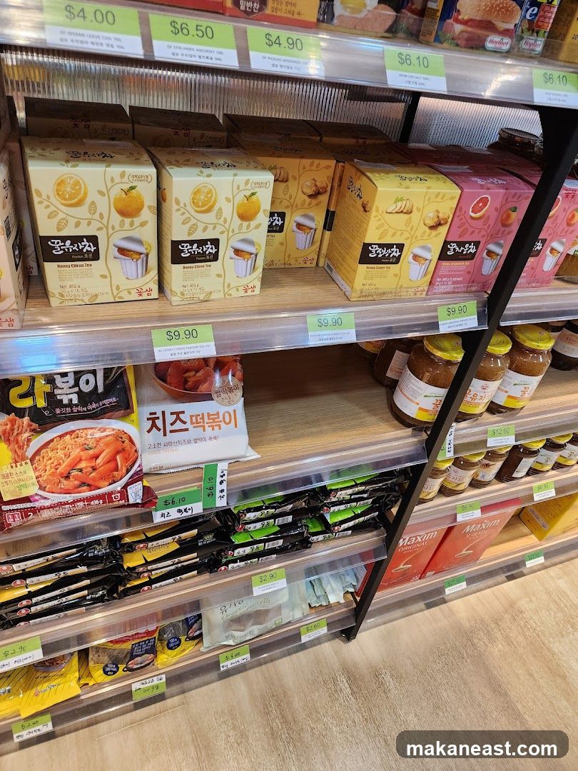 Grocery Store Shelves