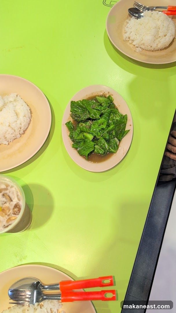 Table with food