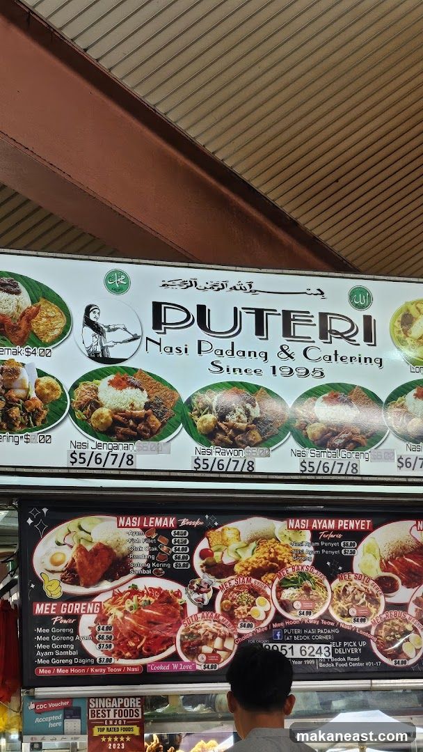 PUTERI Nasi Padang & Catering Menu