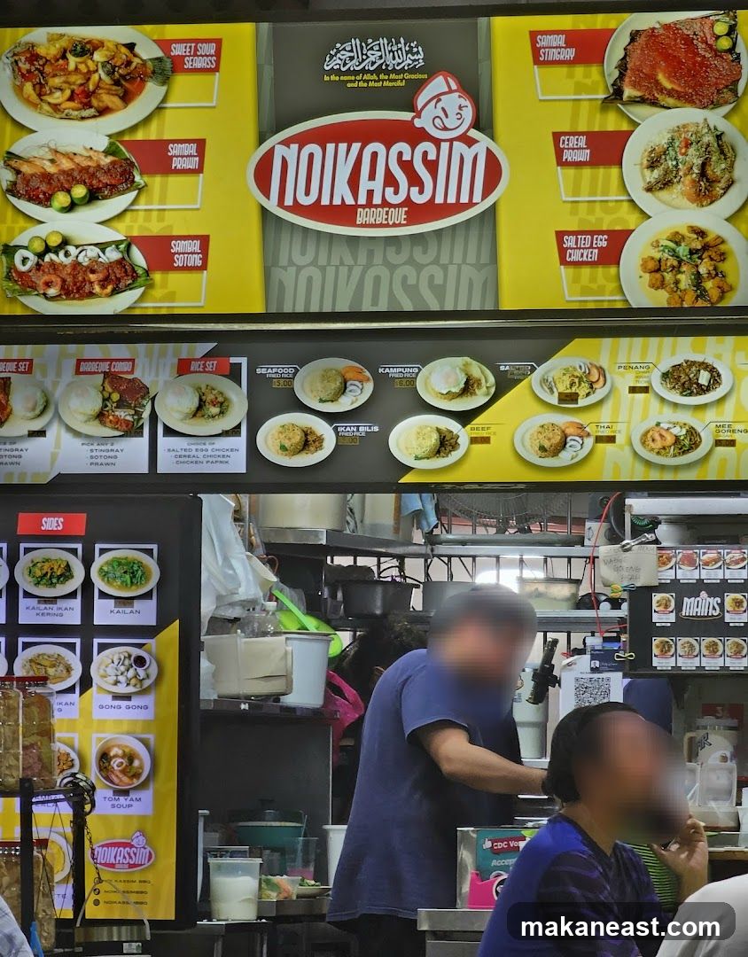 Noikassim Barbeque Menu