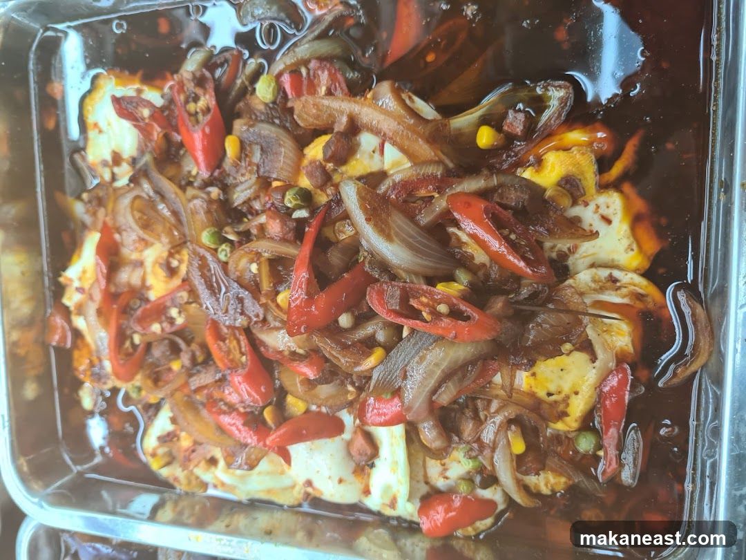 Spicy Egg Dish