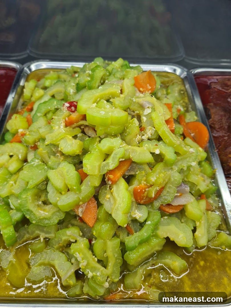 Stir-fried Bitter Melon with Carrots