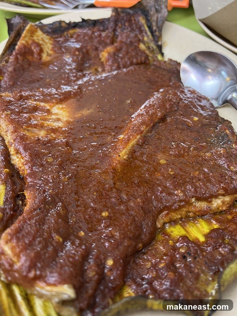 Grilled Fish with Sauce