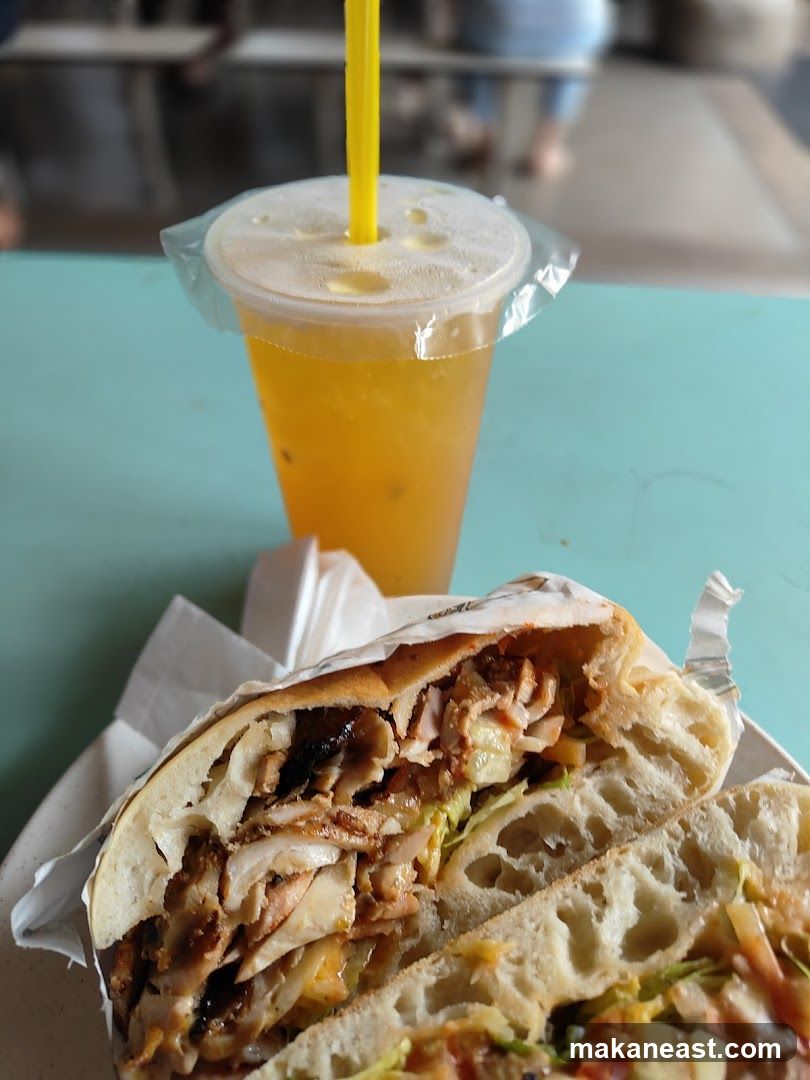 Doner Kebab and Drink