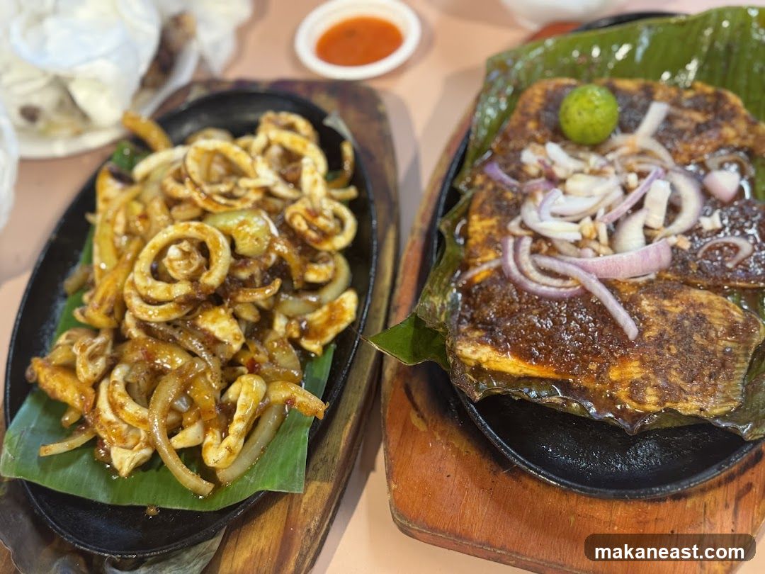 Sizzling Seafood Dishes