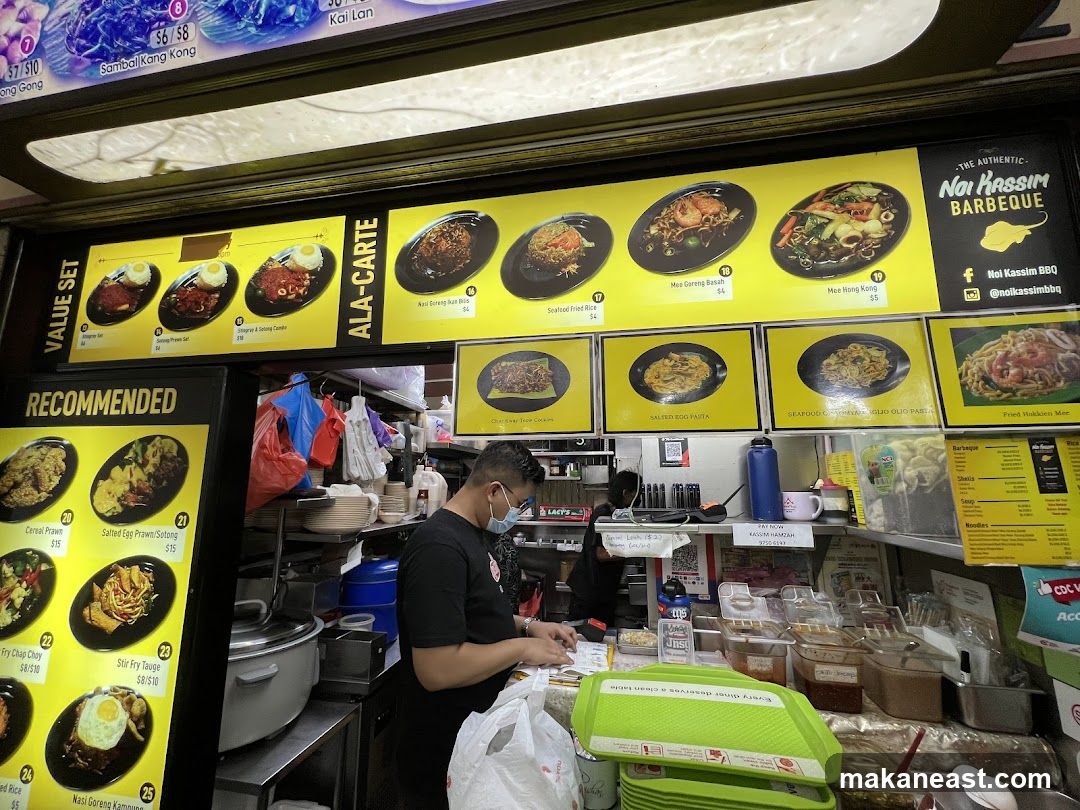 Food Stall Menu