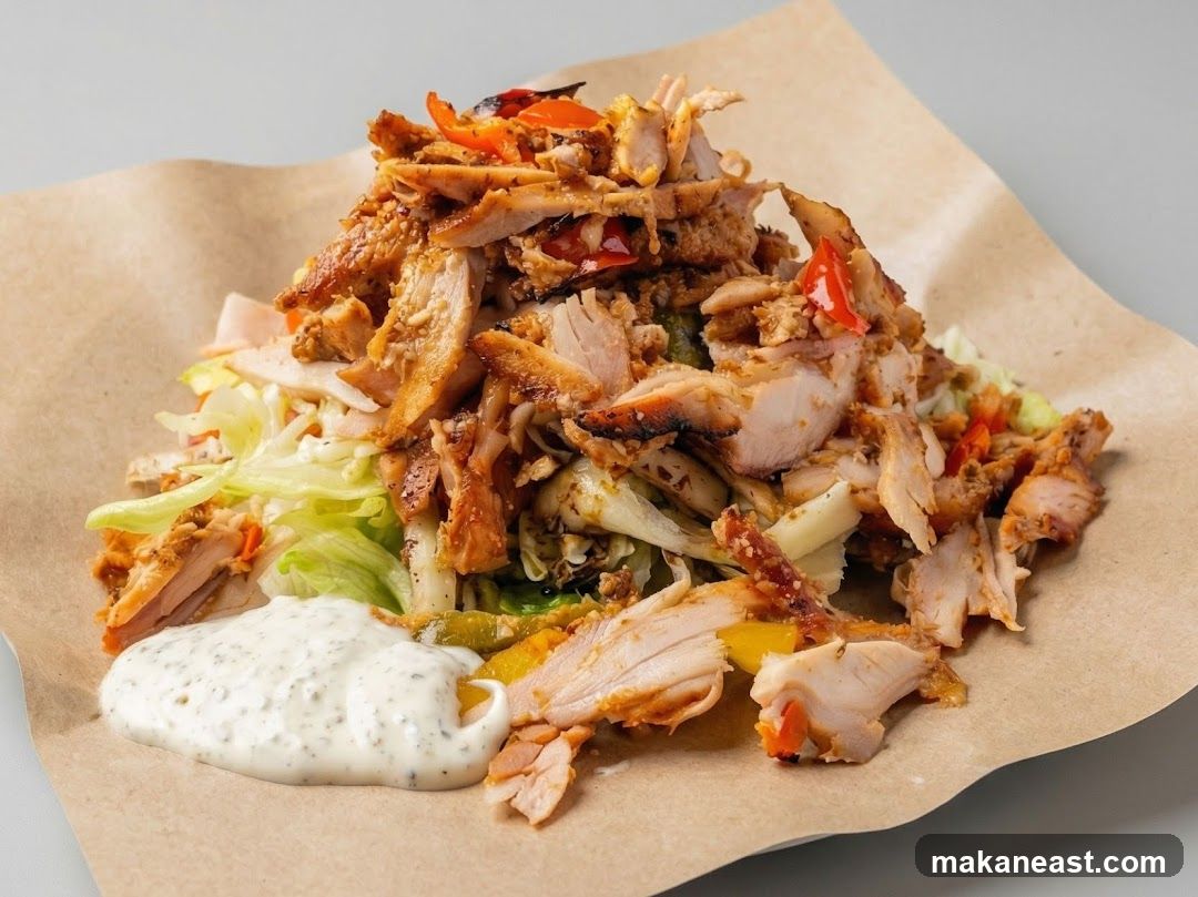 Chicken Shawarma Salad