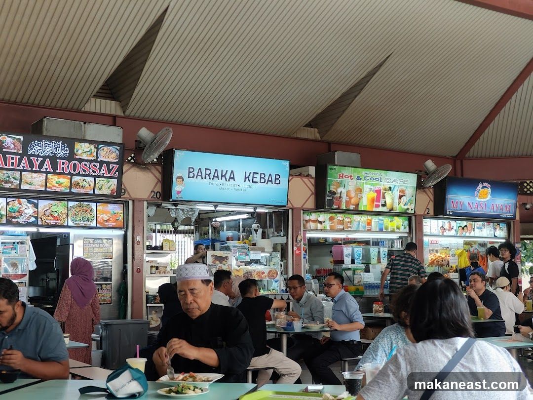 Food court stalls