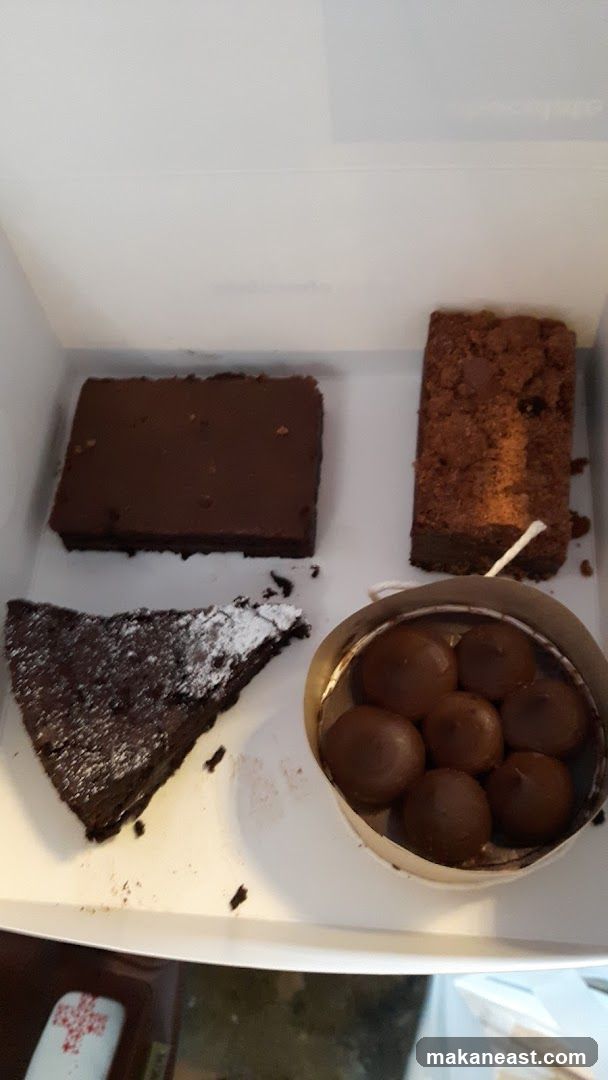 Assortment of Chocolate Desserts