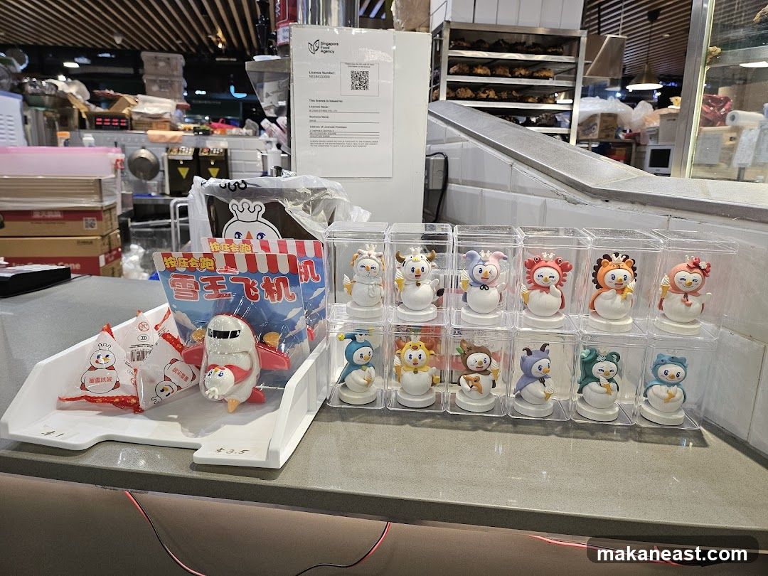 Snow King Airplane Toy Display
