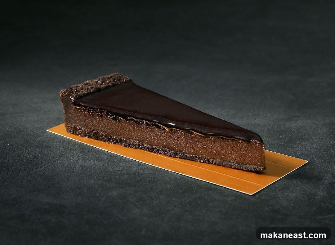 Chocolate Tart Slice