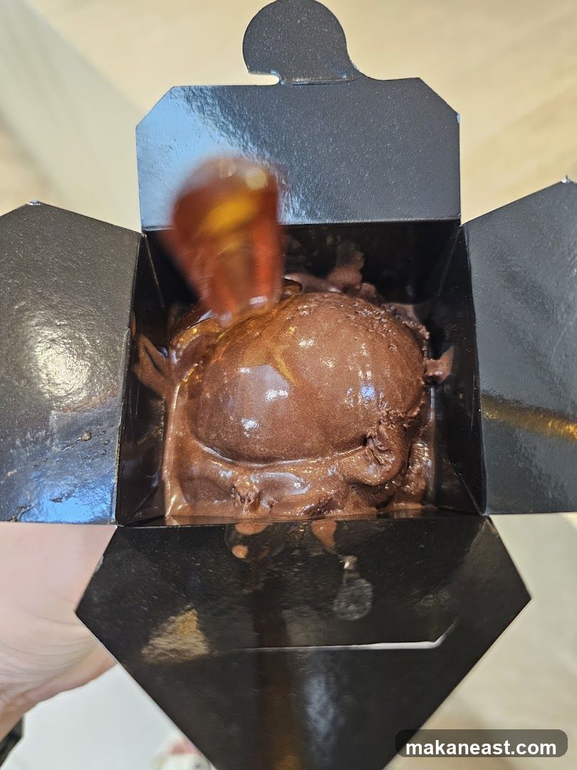 Chocolate Ice Cream in a Box