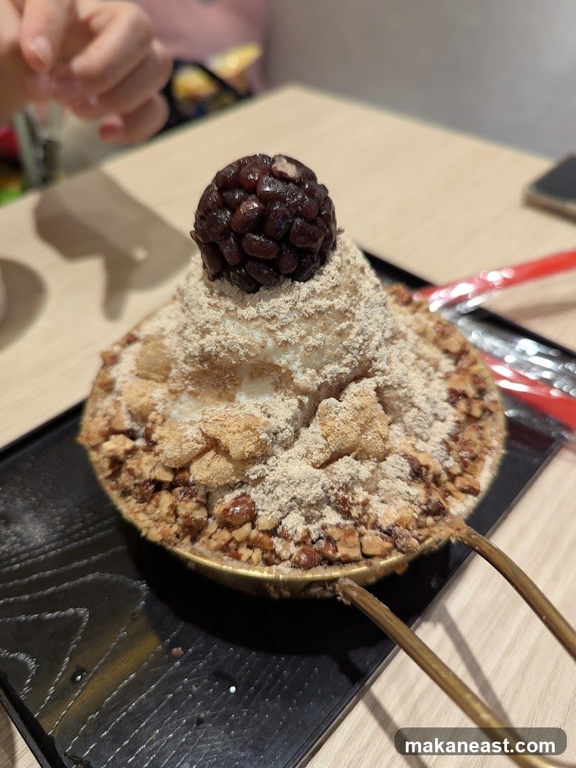 Dessert with Red Beans and Nuts