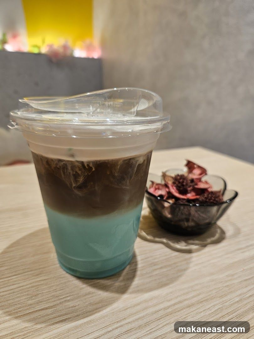 Layered Coffee Drink