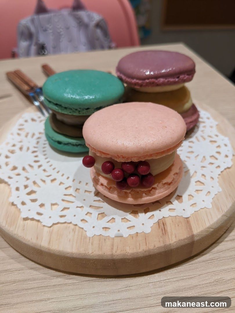 Assortment of Macarons