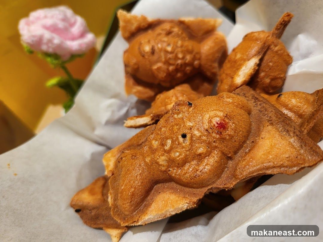 Fish-shaped pastries