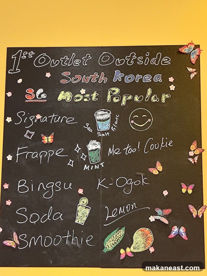 Most Popular Menu
