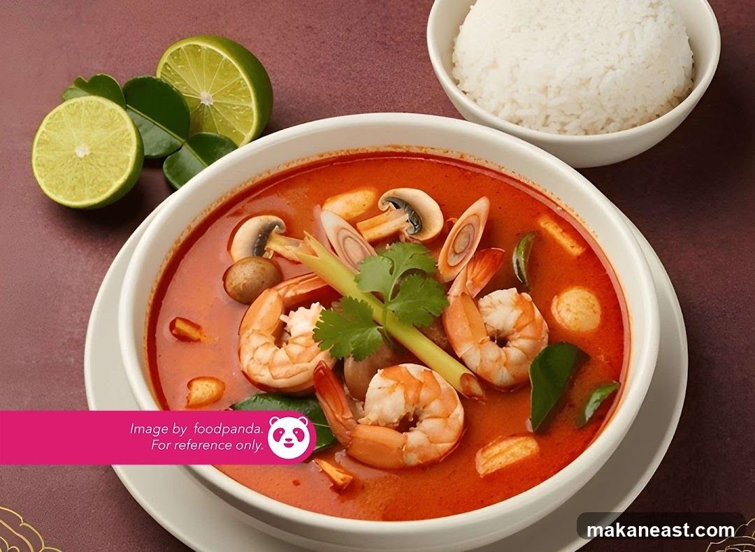 Tom Yum Soup with Shrimp