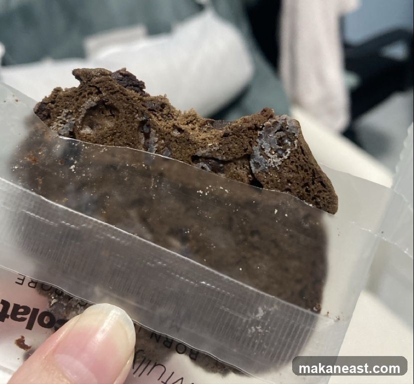 Chocolate cake slice