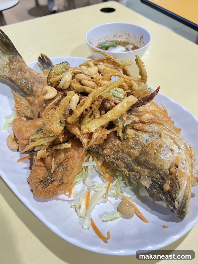 Fried Fish with Cashews