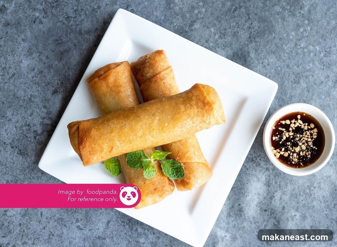 Spring Rolls with Dipping Sauce