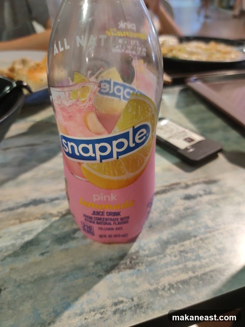 Snapple Pink Lemonade Bottle