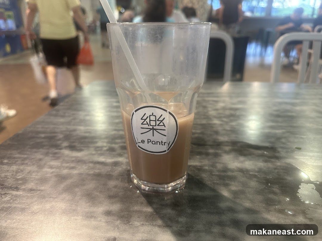 Drink with logo