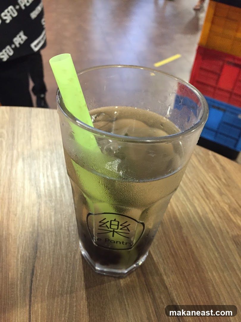 Drink with logo