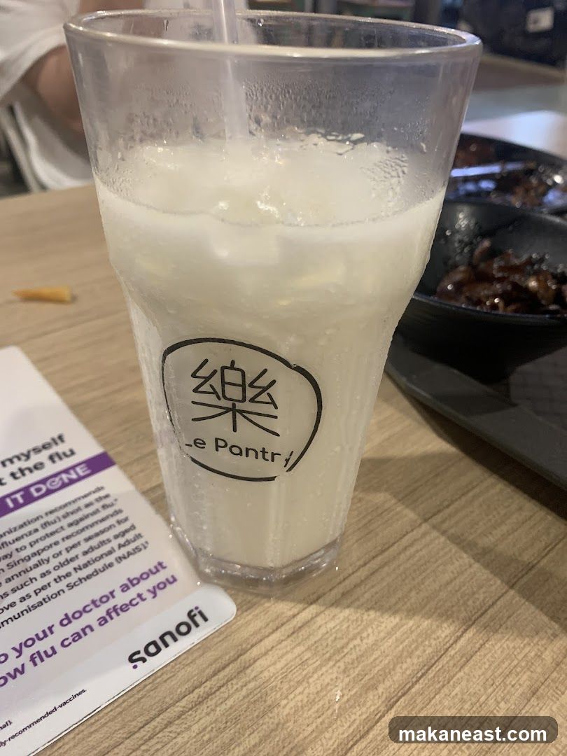 Drink with logo