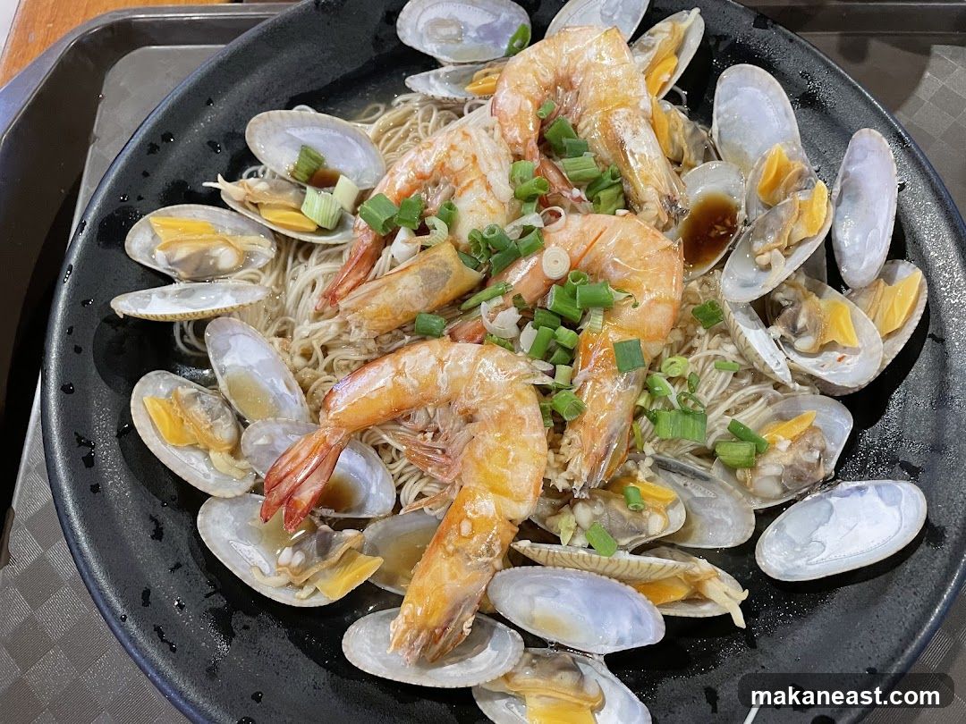Shrimp and Clam Noodles