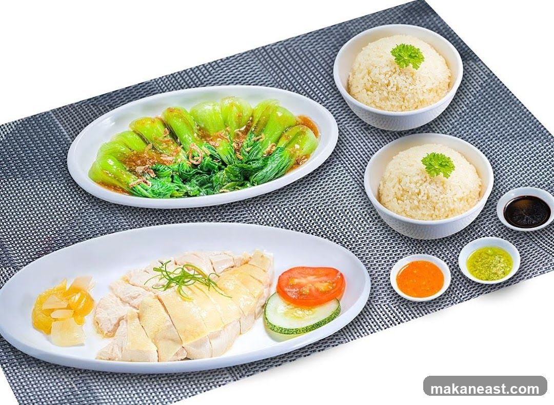 Hainanese Chicken Rice